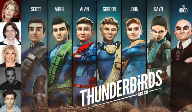 Thunderbirds Are Go! - Thunderbird 1 unveiled ahead of launch of new series  starring Rosamund Pike, The Independent